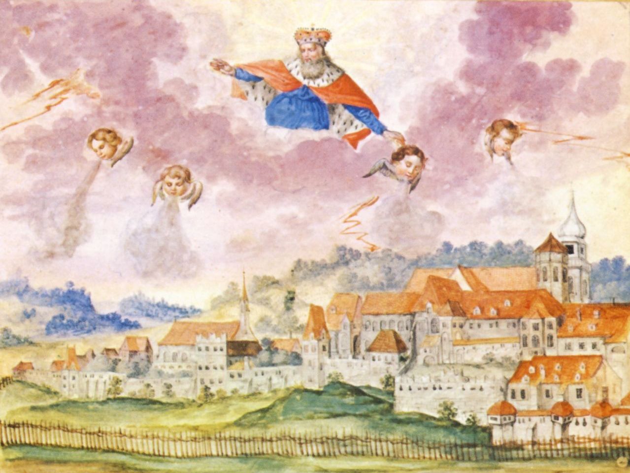 Klosterneuburg Himmelserscheinung des Hl Leopold
