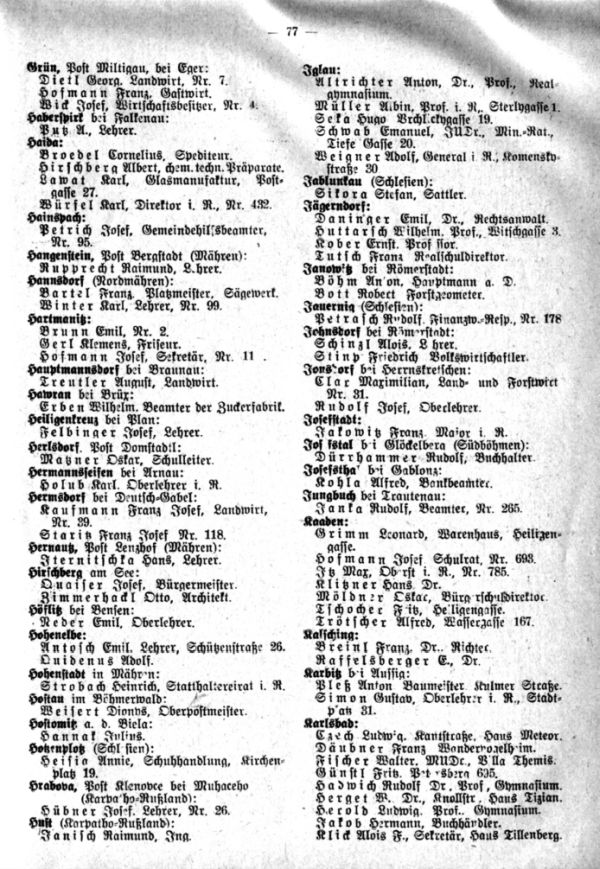 Verzeichnis sudetendeutscher Familienforscher - 6