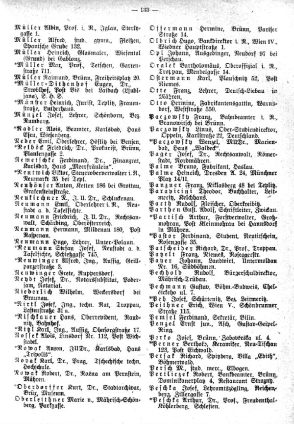 Verzeichnis sudetendeutscher Familienforscher - 3