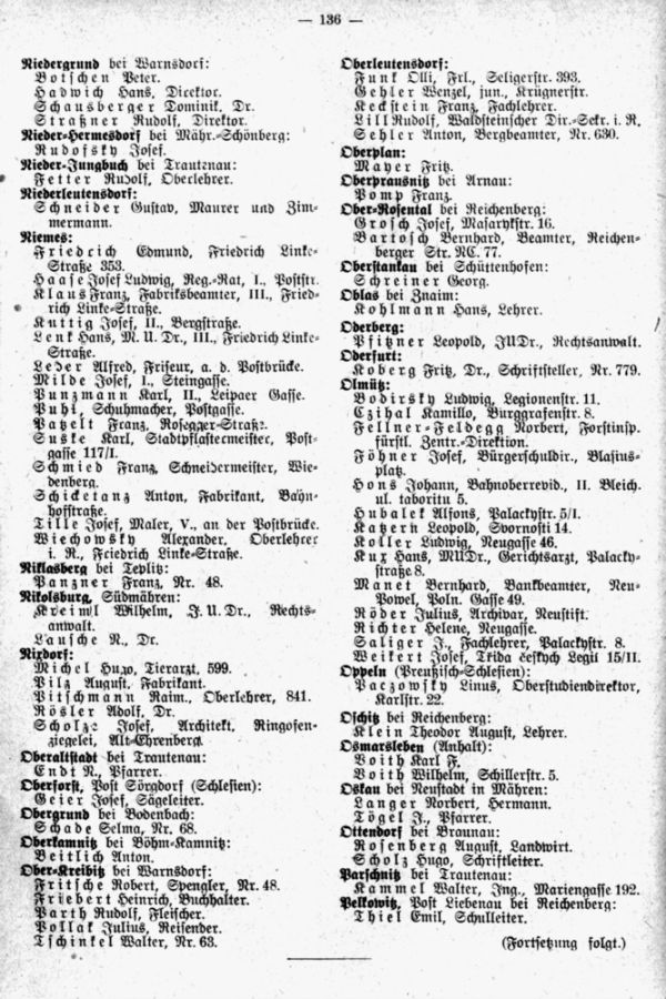 Verzeichnis sudetendeutscher Familienforscher - 6