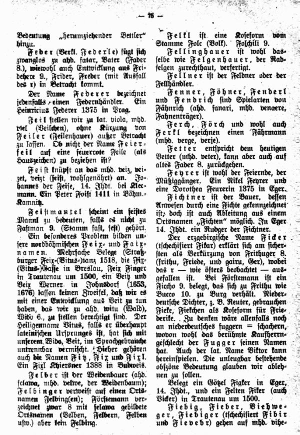 Namensdeutungsecke - 2