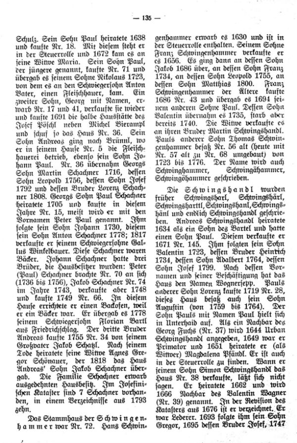 Strobnitzer Familien im 17. und 18. Jh - 4