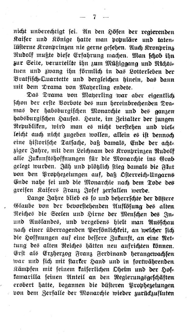 I. Kapitel: Hinter den Kulissen der Hof- und Hauspolitik von 1912-1914
