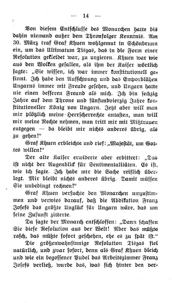 I. Kapitel: Hinter den Kulissen der Hof- und Hauspolitik von 1912-1914