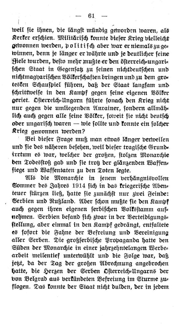 III. Kapitel: Auf dem Weg zum Weltkrieg