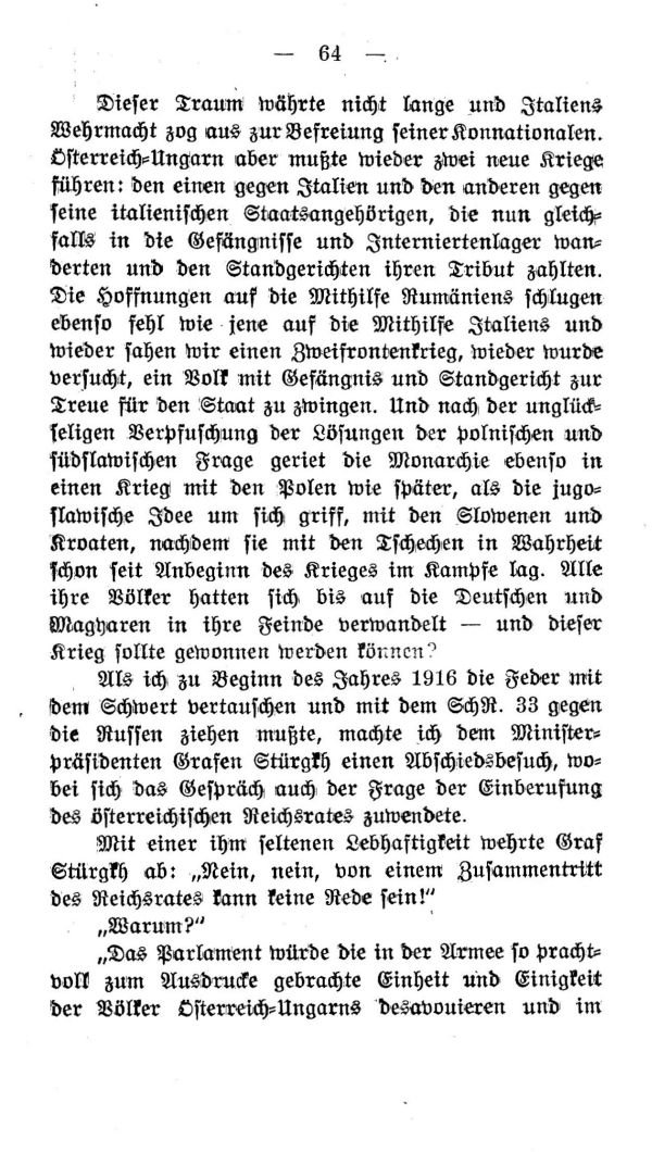 III. Kapitel: Auf dem Weg zum Weltkrieg