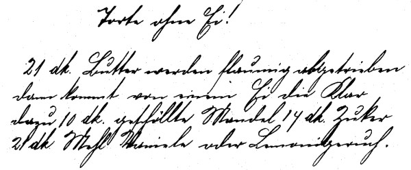 Rezept 'Torte ohne Ei'